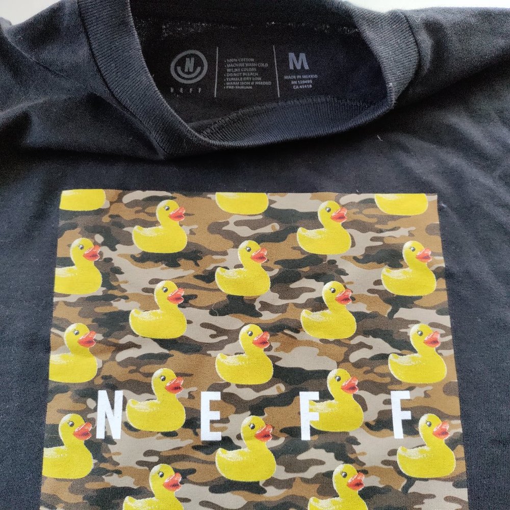 Rubber Duck NEFF t-shirt NWT Size M